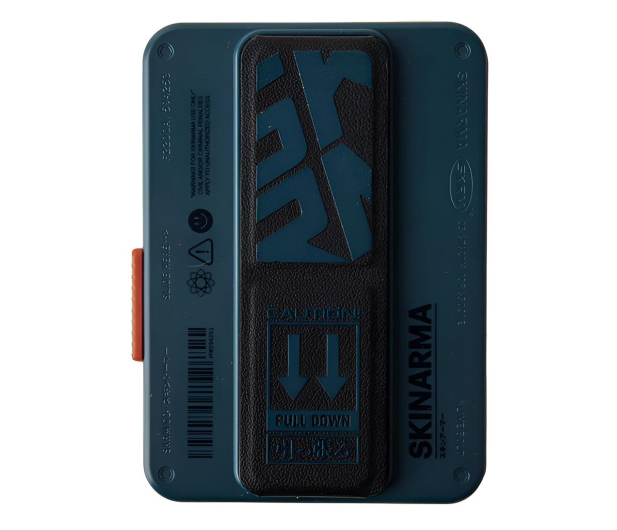 Skinarma Mirage Spunk Wallet Magnetic Grip Stand blue - 1317018 - zdjęcie